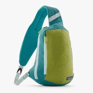 NEW PATAGONIA ultralight black hole sling bag in subtidal blue
